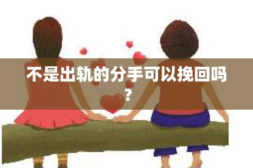 不是出轨的分手可以挽回吗？