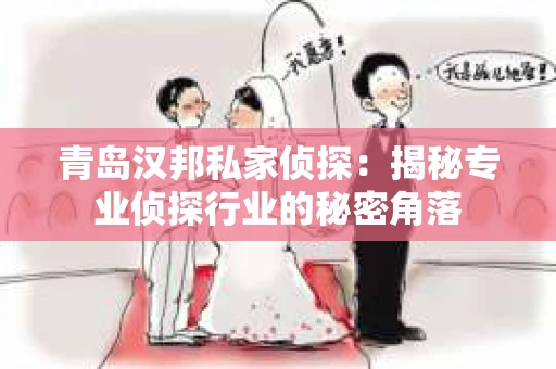 青岛汉邦私家侦探：揭秘专业侦探行业的秘密角落