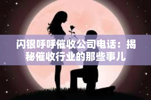 闪银呼呼催收公司电话：揭秘催收行业的那些事儿