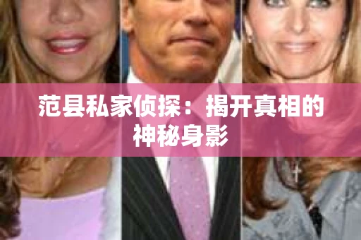 范县私家侦探：揭开真相的神秘身影