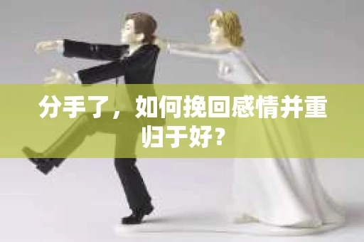 分手了，如何挽回感情并重归于好？