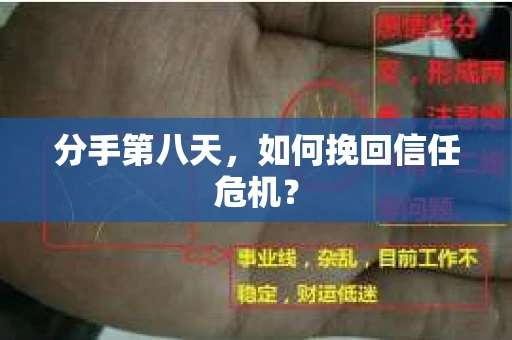 分手第八天，如何挽回信任危机？