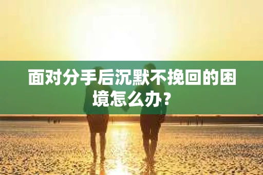 面对分手后沉默不挽回的困境怎么办？