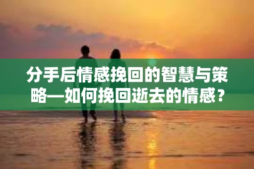 分手后情感挽回的智慧与策略—如何挽回逝去的情感？